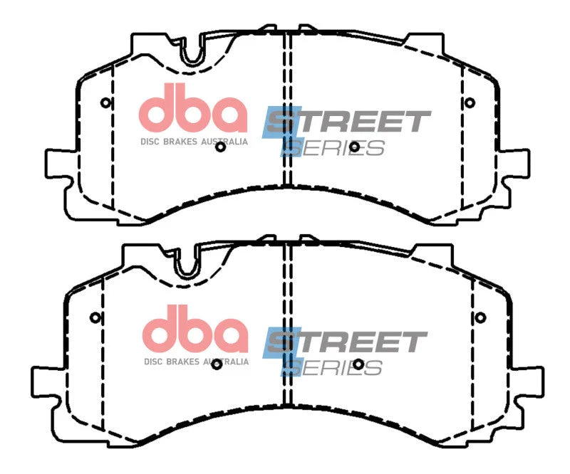 DBA Street Series Front Brake Pads fits 2018+ Audi S6 - Additional View 6