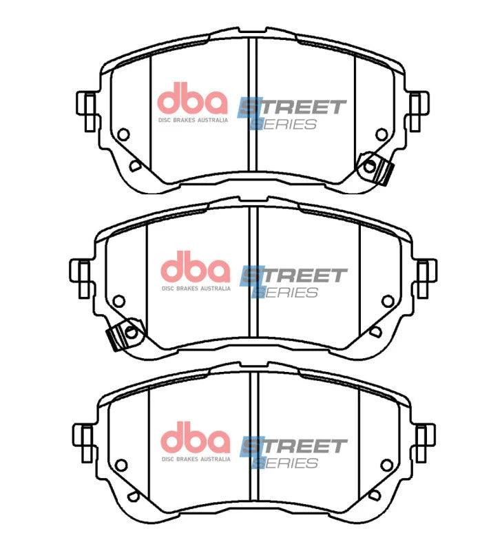 DBA Street Series Front Brake Pads fits 2019+ Toyota Corolla (zre211/zwe211) - Additional View 5