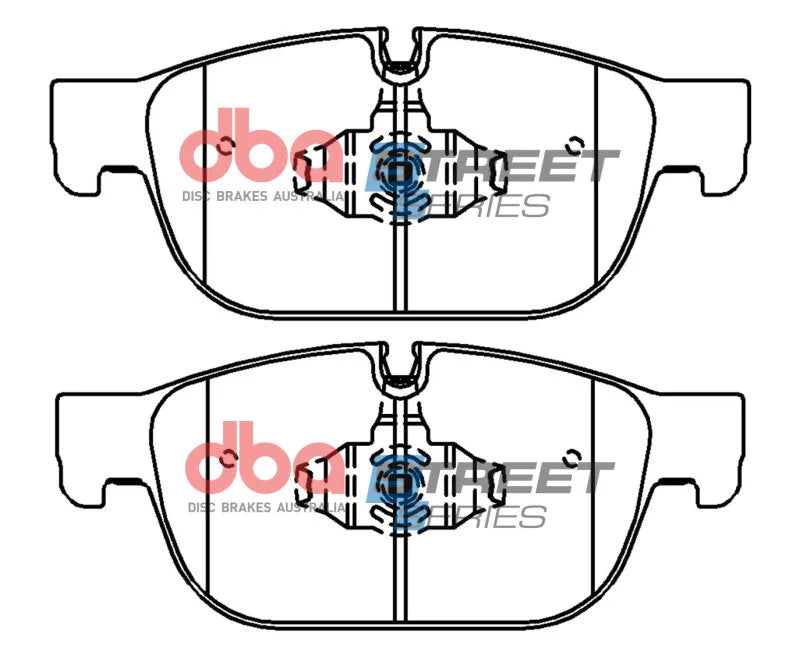 DBA Street Series Front Brake Pads fits 2019 Volvo S60 / 2017 2019 2020 2022 Volvo S90 / 2019-2021 Volvo V60 / 2020 2022 V...
