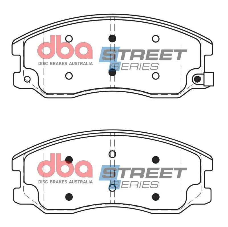DBA Street Series Front Brake Pads fits Chevrolet Captiva / 2012 Chevrolet Captiva SPORT / 2008 Chevrolet Equinox LS / 200...