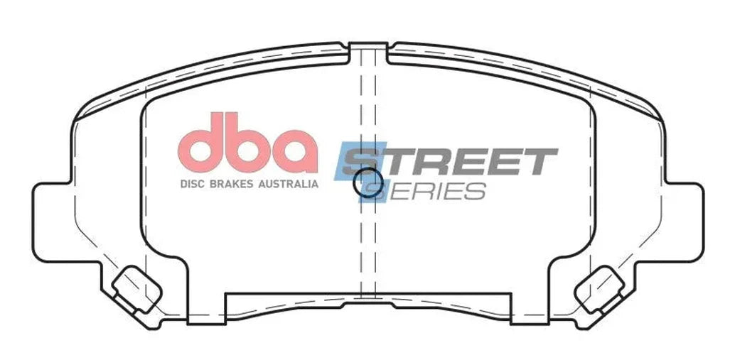 DBA Street Series Front Brake Pads fits Mazda Cx-5 / 2022 Mazda Cx-5 2.5 S / 2015 Mazda Cx-5 Grand Touring - Additional Vi...