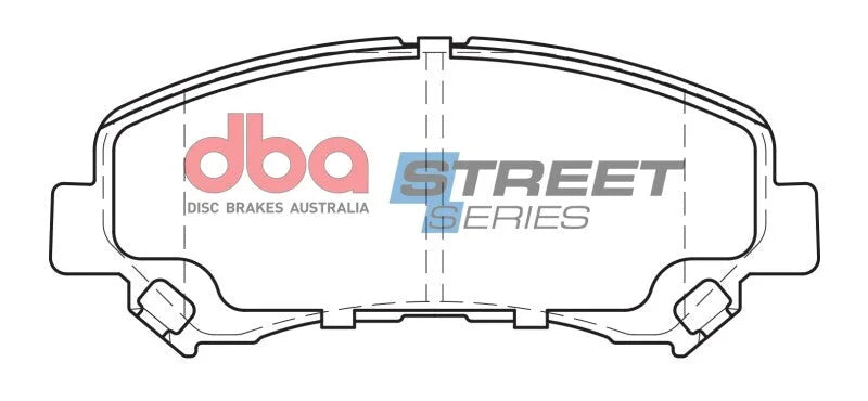 DBA Street Series Front Brake Pads fits Nissan Juke / 2016 Nissan Juke Nismo / 2016 Nissan Maxima / 2010 Nissan Maxima S /...