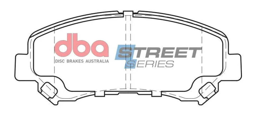 DBA Street Series Front Brake Pads fits Nissan Juke / 2016 Nissan Juke Nismo / 2016 Nissan Maxima / 2010 Nissan Maxima S /...