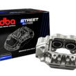 Load image into Gallery viewer, DBA Street Series Left Rear Caliper fits 1990-1998 Toyota Land Cruiser (j80) - Installation View
