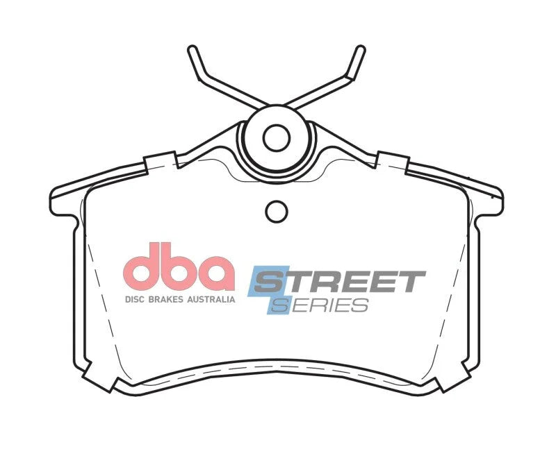 DBA Street Series Rear Brake Pads fits 1998-2018 Audi / Volkswagen FWD Quattro - Additional View 5