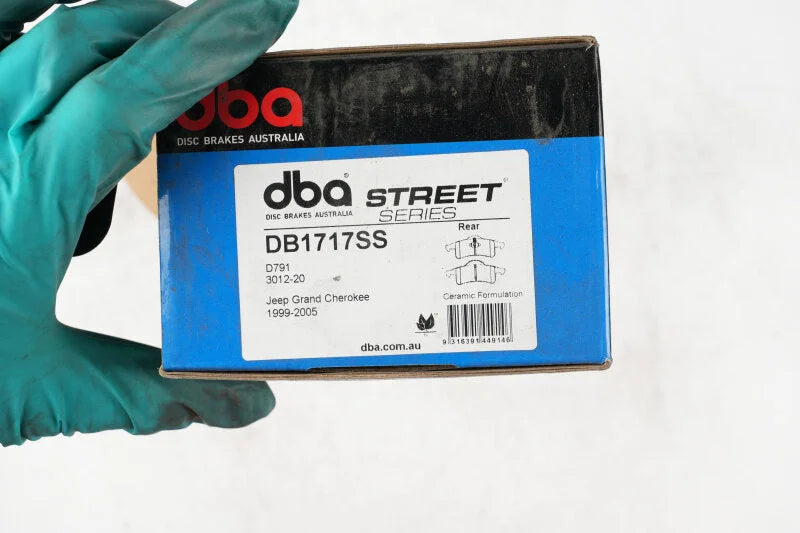 DBA Street Series Rear Brake Pads fits 1999-2004 Jeep Grand Cherokee - Side View