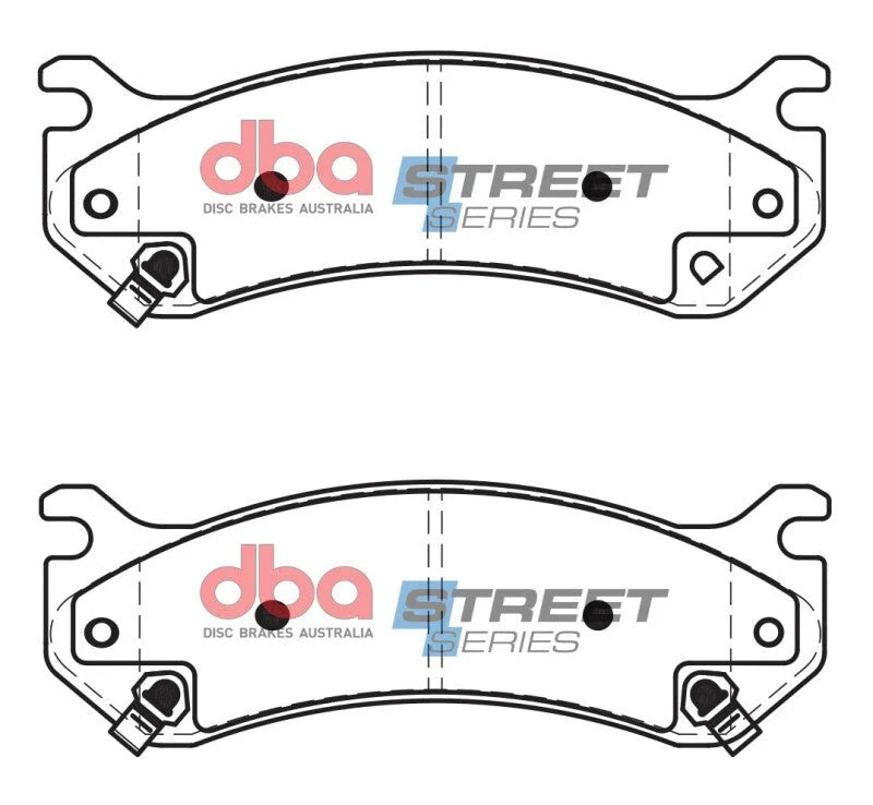 DBA Street Series Rear Brake Pads fits 1999-2007 Chevrolet Silverado 1500 / 1999-2010 Cadillac / GMC - Additional View 5