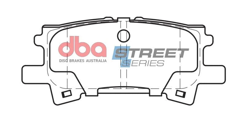 DBA Street Series Rear Brake Pads fits 2004-2006 Lexus RX330 / 2007-2008 Lexus RX350 / 2006-2008 Lexus RX400H / 2004-2007 ...