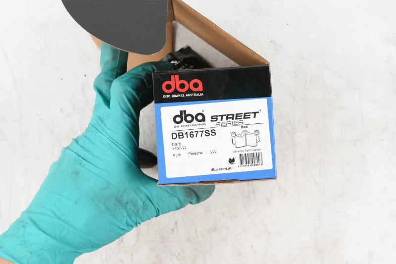 DBA Street Series Rear Brake Pads fits 2007-2008 Audi Q7 / 2003-2010 Porsche Cayenne S / GTS / S Transsyberia / Turbo S / ...
