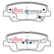 Load image into Gallery viewer, DBA Street Series Rear Brake Pads fits 2007-2008 Hyundai Entourage Gls / SE / 2009-2016 Hyundai Genesis 3.8 / COUPE 2.0T /...