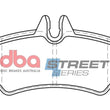 Load image into Gallery viewer, DBA Street Series Rear Brake Pads fits 2007-2009 Dodge Sprinter 2500 / 3500 / 2010-2017 Mercedes-Benz Sprinter 2500 / 3500...