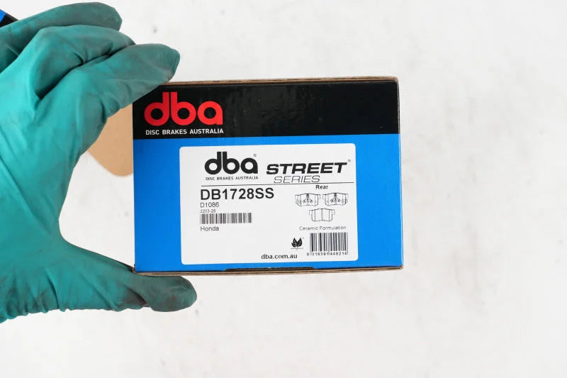 DBA Street Series Rear Brake Pads fits 2007-2018 Acura RDX / 2011 Honda Accord Crosstour EX / 2005-2015 Honda CR-V EX / EX...