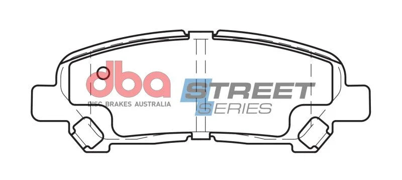 DBA Street Series Rear Brake Pads fits 2008-2012 Toyota Highlander - Additional View 5