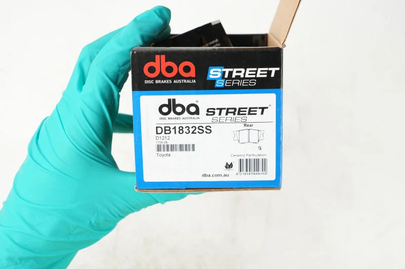 DBA Street Series Rear Brake Pads fits 2013 Lexus ES300H / 2007 Lexus ES350 / 2010 Lexus HS250H / 2009 Pontiac Vibe AWD / ...