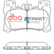 Load image into Gallery viewer, DBA Street Series Rear Brake Pads fits 2018 2019 Lexus LC500 / 2018 2021 2022 Lexus LC500H / 2019-2021 Lexus LS500H - Inst...