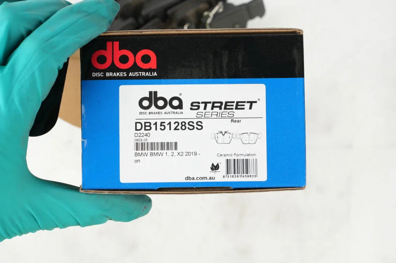 DBA Street Series Rear Brake Pads fits 2019 BMW X2 M35I / 2021 2022 Mini Cooper Clubman John Cooper Works ALL4 / 2019 2021...