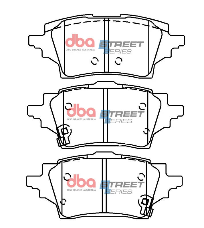 DBA Street Series Rear Brake Pads fits 2019+ Toyota Corolla (zre211/zwe211) - Additional View 5