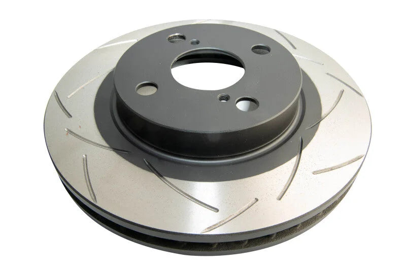 DBA Street Series T2 Front Slotted Rotor fits 2001+ Toyota Corolla - Main Product View