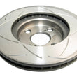 Load image into Gallery viewer, DBA Street Series T2 Front Slotted Rotor fits 2001+ Toyota Corolla - Side View