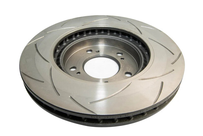 DBA Street T3 03-17 Accord Front Slotted Street Series Rotor - Back View
