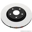 Load image into Gallery viewer, DBA Subaru WRX STi Brembo 6 Pot Spec R Yellow Calipers 19in Rim 4000 Series Stand Rear Brake Rotor - Main Product View