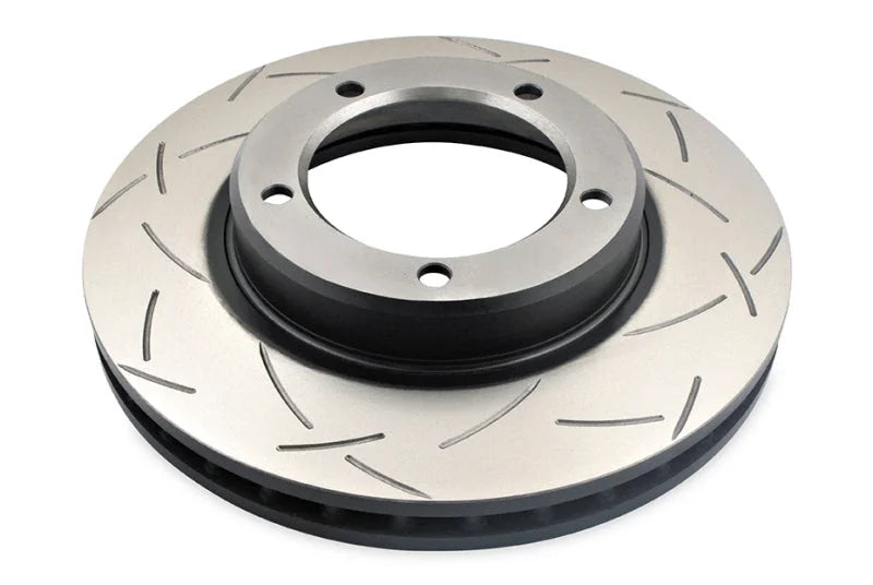DBA T-Slot T3 4000 Series Uni-Directional Slotted Rotor - Side View