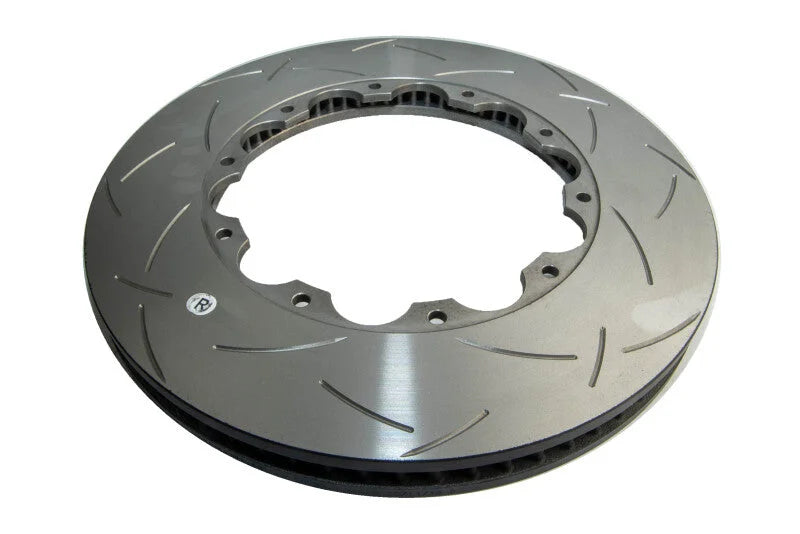 DBA T3 5000 Series Replacement Front Right Slotted Rotor Nissan R35 GTR 72CV 390mm x 35mm - Side View