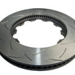 Load image into Gallery viewer, DBA T3 5000 Series Replacement Front Right Slotted Rotor Nissan R35 GTR 72CV 390mm x 35mm - Back View