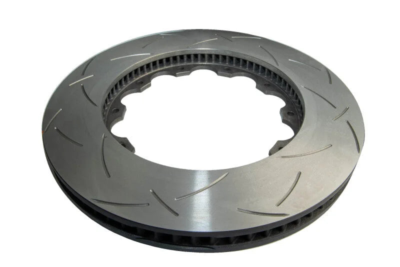 DBA T3 5000 Series Replacement Front Right Slotted Rotor Nissan R35 GTR 72CV 390mm x 35mm - Back View