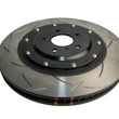 Load image into Gallery viewer, DBA T3 5000 Slotted Series w/ Black Hat Front Left 2012 Nissan GTR R35 - Main Product View