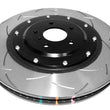 Load image into Gallery viewer, DBA T3 5000 Slotted Series w/ Black Hat Front Right 2012 Nissan GTR R35 - Main Product View