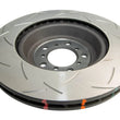 Load image into Gallery viewer, DBA T3 T-Slot BMW M3 Sedan &amp; Convertible Front Slotted 4000 Series Rotor - Back View