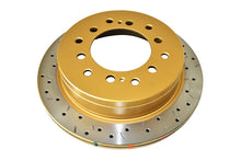 Load image into Gallery viewer, DBA Toyota Cruiser Rear Drilled &amp; Slotted 4000 Series Rotor - Main Product View