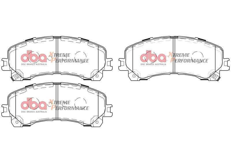 DBA XP Front Brake Pads fits 2018-2019 Volkswagen Amarok - Additional View 9