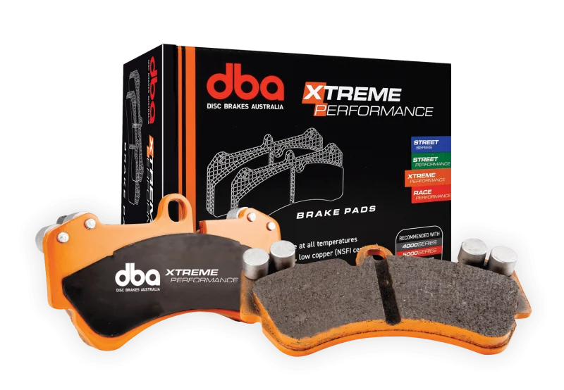 DBA XP Performance Front Brake Pads (E46) fits 2001-2006 BMW 330I E46 - Additional View 5