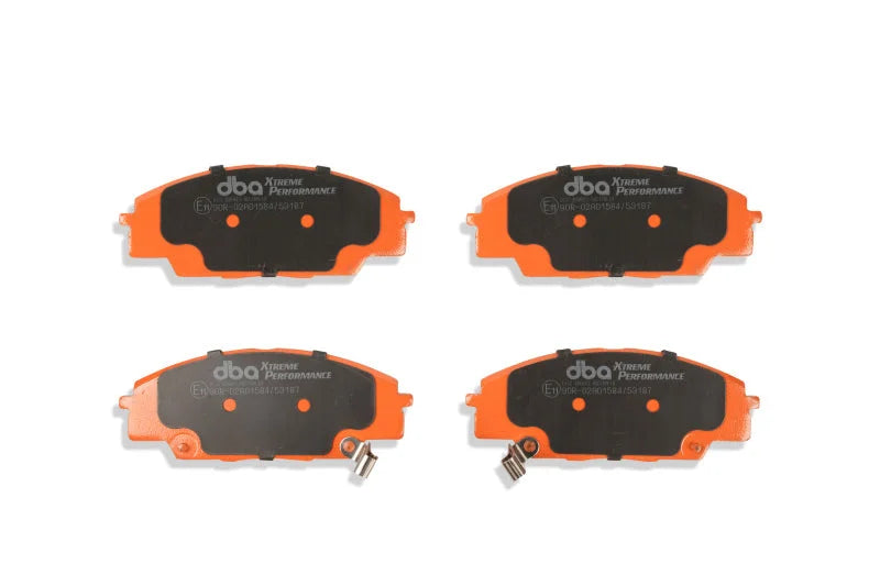 DBA XP Performance Front Brake Pads fits 2002-2006 Acura RSX / 2000-2009 Honda Civic DX / Mugen Si / S2000 / S2000 CR - Ad...