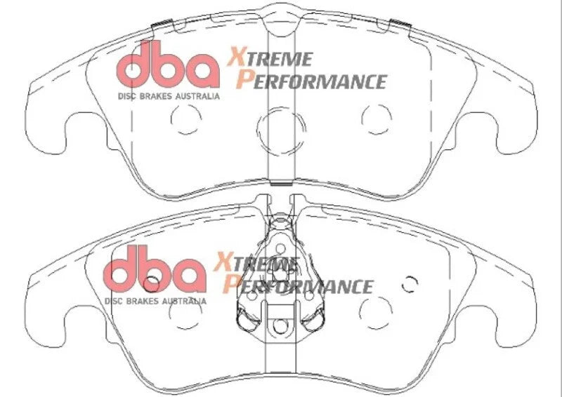 DBA XP Performance Front Brake Pads fits 2008-2018 Audi A4 / A4 Quattro / A5 / A5 Quattro / A6 / A6 Quattro / A7 Quattro /...