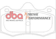 Load image into Gallery viewer, DBA XP Performance Front Brake Pads fits 2010-2014 Lotus Evora - Side View