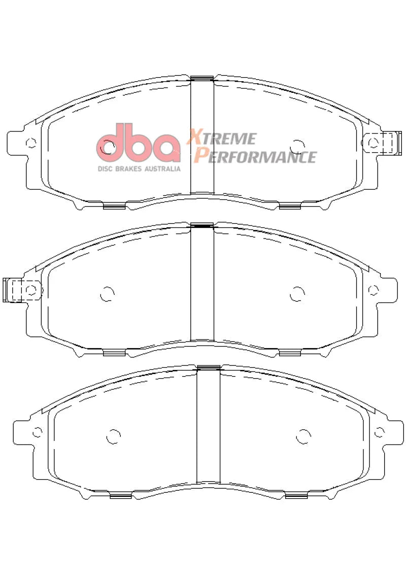 DBA XP650 Front Brake Pads fits 2000-2004 Nissan Frontier / Xterra - Additional View 5