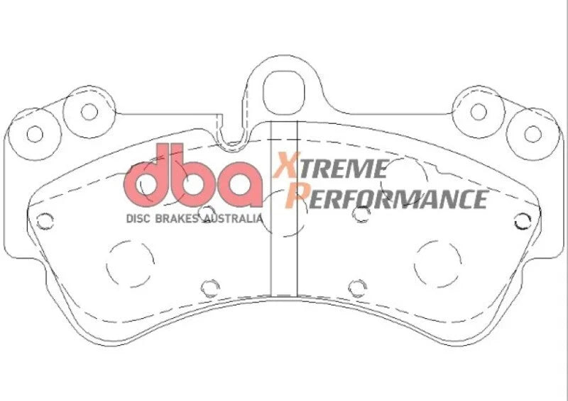 DBA XP650 Front Brake Pads fits 2007-2015 Audi Q7 Premium / Premium Plus / Prestige / TDI / 2003-2009 Porsche Cayenne S / ...