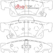 Load image into Gallery viewer, DBA XP650 Front Brake Pads fits 2010-2015 Chevrolet Camaro LS / 2011-2015 Chevrolet Caprice Ppv / 2011-2020 Dodge DURANGO ...