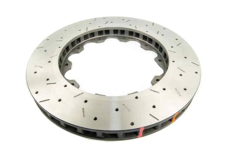 DBA XS 5000 Series Replacement Front Slotted/Drilled Rotor 15-17 Challenger/Charger SRT8 Hellcat - Side View