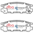 Load image into Gallery viewer, DBA (w/ABS Excl Outback) Rear Street Series Brake Pads fits 1993-1998 Subaru Impreza / 1990-1999 Subaru Legacy / 1992-1997...