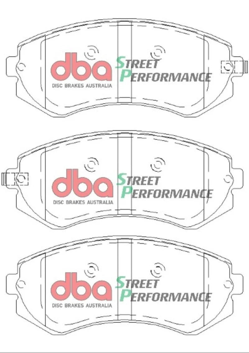DBA w/ABS SP Performance Front Brake Pads fits 1990-1996 Nissan 240SX - Additional View 7