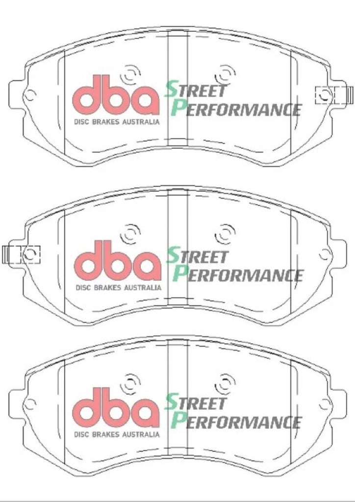 DBA w/ABS SP Performance Front Brake Pads fits 1990-1996 Nissan 240SX - Additional View 7