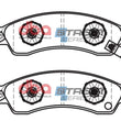 Load image into Gallery viewer, DBA (w/Performance Package) Front Street Series Brake Pads fits 1985-1992 Chevrolet Camaro / 1999-2004 Ford Mustang / 2001...