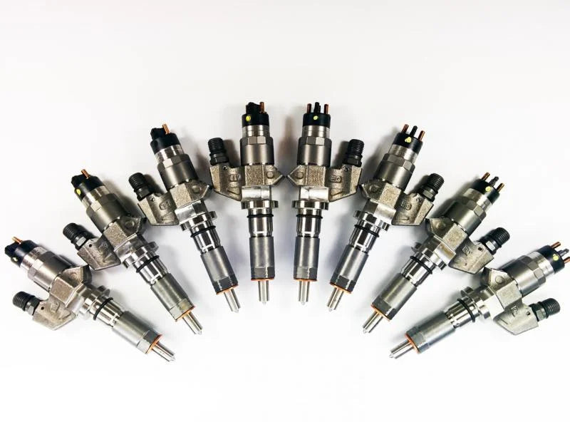 DDP 01-04 Chevrolet Duramax 6.6L LB7 Brand New Injector Set - 50hp (25% Over) - Main Product View