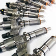 Load image into Gallery viewer, DDP 01-04 Chevrolet Duramax 6.6L LB7 Reman Injector Set - Economy Series - Side View