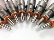 Load image into Gallery viewer, DDP 04.5-05 Chevrolet Duramax 6.6L LLY Reman Injector Set - 100hp (45% Over) - Side View