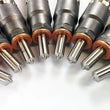 Load image into Gallery viewer, DDP 04.5-05 Chevrolet Duramax 6.6L LLY Reman Injector Set - Economy Series - Side View
